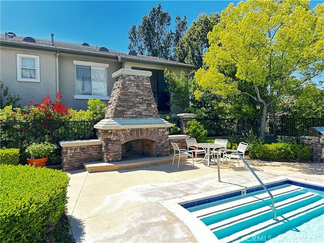 Fireplace at Pool | Image 9