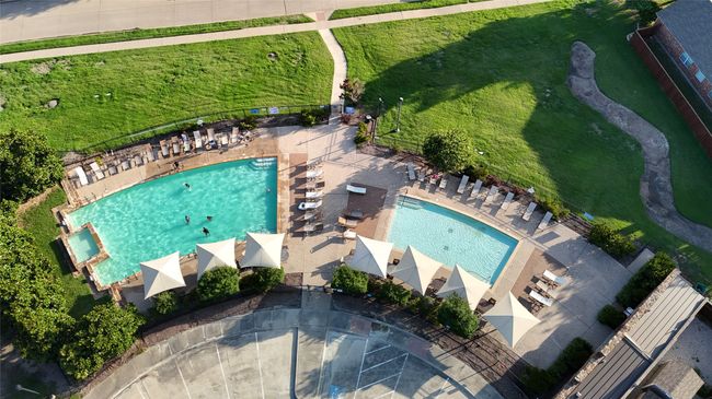 Bird's eye view of a pool area | Image 39
