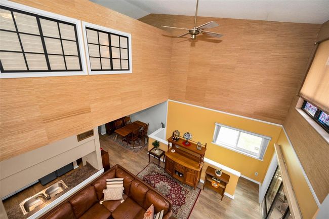 Cathedral Ceilings and view from loft walk. | Image 53