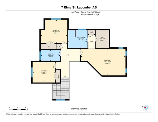7 Elma St, House other with 4 bedrooms, 4 bathrooms and 6 parking in Lacombe AB | Image 43