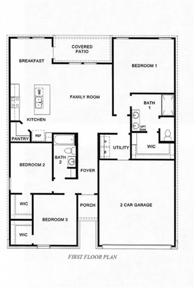 21540 Rustic Elm Dr, House other with 3 bedrooms, 2 bathrooms and 2 parking in New Caney TX | Image 21