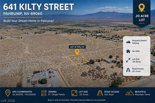 641 W Kilty St, Pahrump, NV, 89060 | Card Image