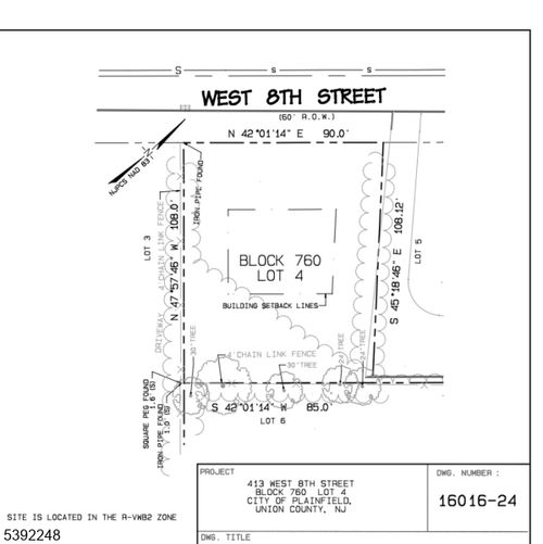 413 W 8th St, Plainfield, NJ, 07060-2303 | Card Image