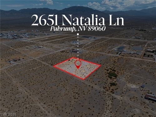 2651 N Natalia Lane, Pahrump, NV, 89060 | Card Image
