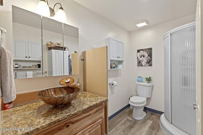 Bath with Shower and Vessel Sink with Granite | Image 11