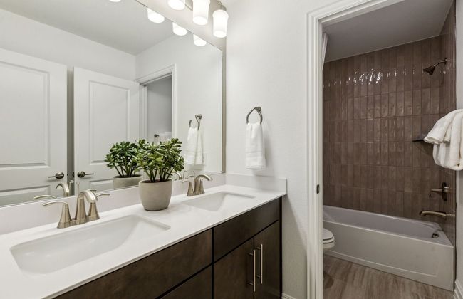 Spacious secondary bathroom*Photos of furnished model. Not actual home. Representative of floor plan. Some options and features may vary | Image 19