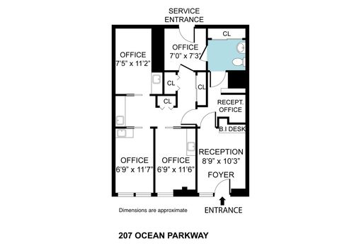 1j-207 Ocean Pkwy, Brooklyn, NY, 11218-3211 | Card Image