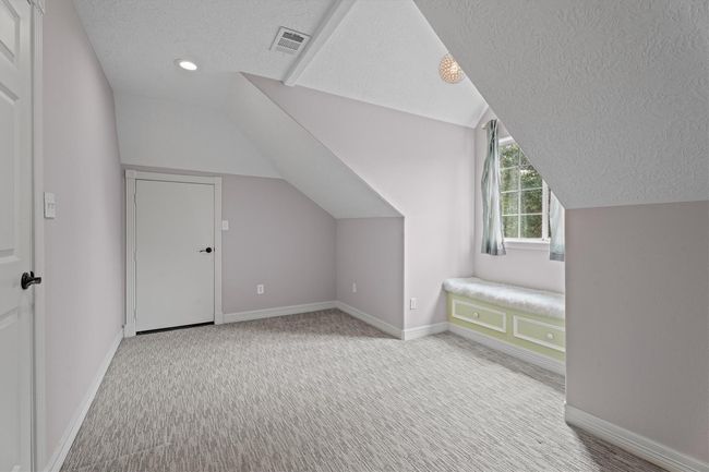 Off of the Texas basement this additional room is quaint. Could be used as the fifth bedroom closet or convert into another full bathroom | Image 32