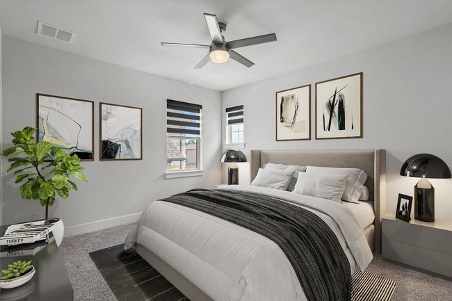 virtually staged photo of the bedroom | Image 27