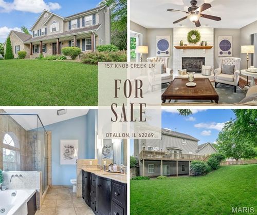 157 Knob Creek Ln, O Fallon, IL, 62269-6654 | Card Image