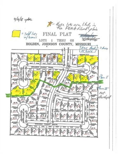 Lot#18 Eagle Crest Drive, Holden, MO, 64040 | Card Image