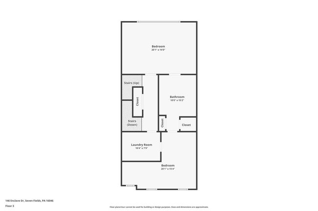 146 Enclave Drive, Townhouse with 3 bedrooms, 4 bathrooms and 2 parking in Seven Fields Boro PA | Image 42