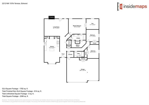 2212 Nw 157th Ter, Edmond, OK, 73013-1731 | Card Image