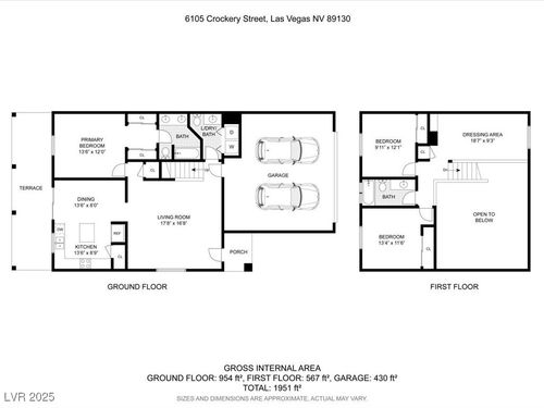 6105 Crockery St, Las Vegas, NV, 89130-1067 | Card Image