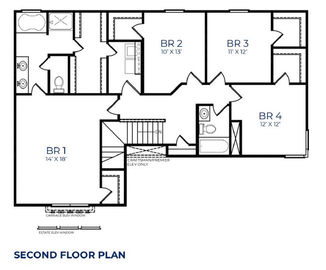 923 Mesa Ln, House other with 4 bedrooms, 3 bathrooms and null parking in Bargersville IN | Image 37