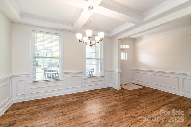 Coffered ceiling in dining room | Image 31