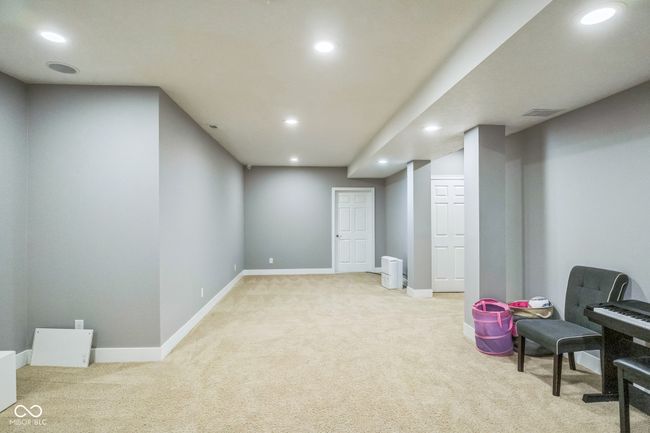 sitting room with carpet and recessed lighting | Image 29