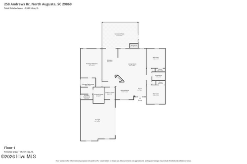 258 Andrews Br, North Augusta, SC, 29860-8720 | Card Image