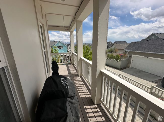 Balcony featuring a residential view | Image 80