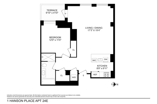 24e-1 Hanson Pl, Brooklyn, NY, 11243-2902 | Card Image