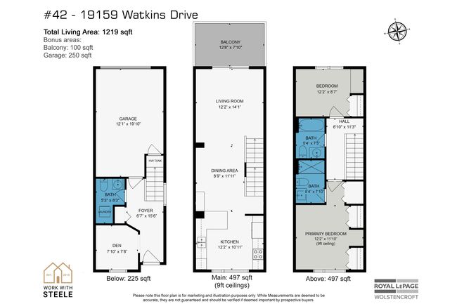 42 - 19159 Watkins Drive, Townhouse with 2 bedrooms, 2 bathrooms and 2 parking in Surrey BC | Image 40