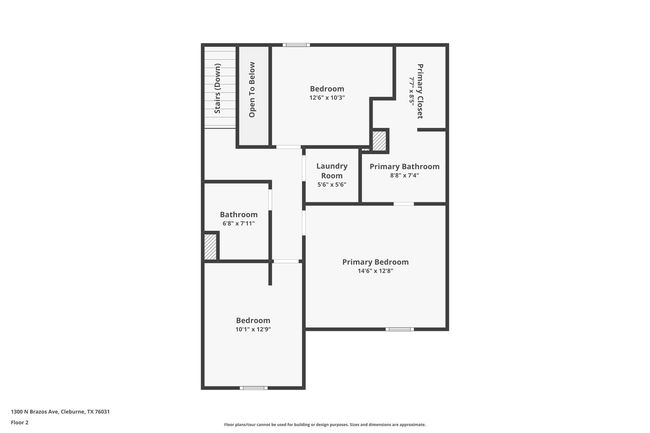 1300 N Brazos Ave, House other with 3 bedrooms, 4 bathrooms and null parking in Cleburne TX | Image 19