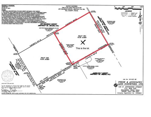 HCR 4365, Milford, TX, 76670 | Card Image