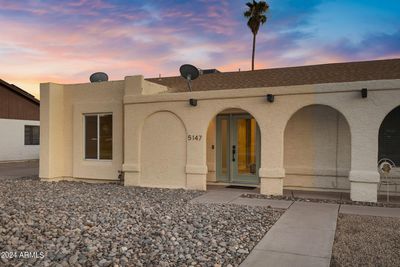 5147 W Eugie Avenue, Townhouse with 2 bedrooms, 1 bathrooms and null parking in Glendale AZ | Image 1