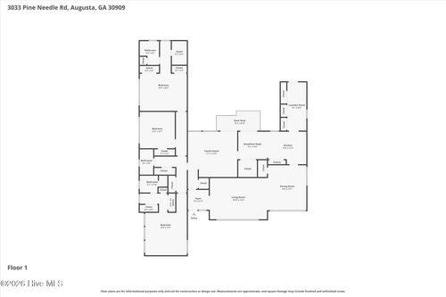 3033 Pine Needle Rd, Augusta, GA, 30909-3047 | Card Image