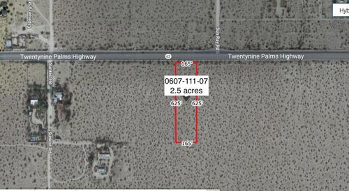 2 Acres On Hwy 62 Near Sunkist Highway, Joshua Tree, CA, 92252 | Card Image