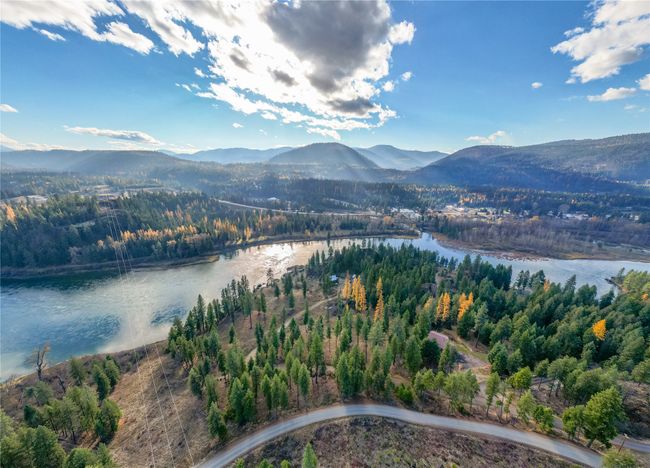 Aerial view featuring a water and mountain view | Image 5