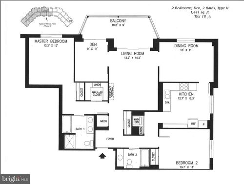 unit-406-19375 Cypress Ridge Ter, LEESBURG, VA, 20176-5185 | Card Image