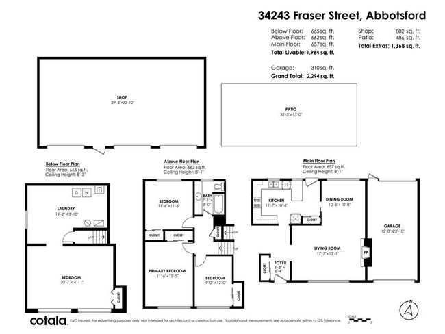 34243 Fraser Street, House other with 4 bedrooms, 1 bathrooms and 9 parking in Abbotsford BC | Image 33