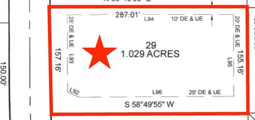 TBD Lot 29 Barlett Peak Drive, Waxahachie, TX, 75167 | Card Image