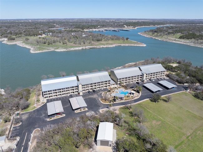 Bird's eye view featuring a water view | Image 31
