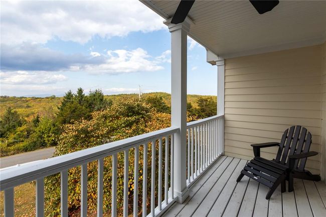 Catskills mountains from deck off primary suite | Image 20