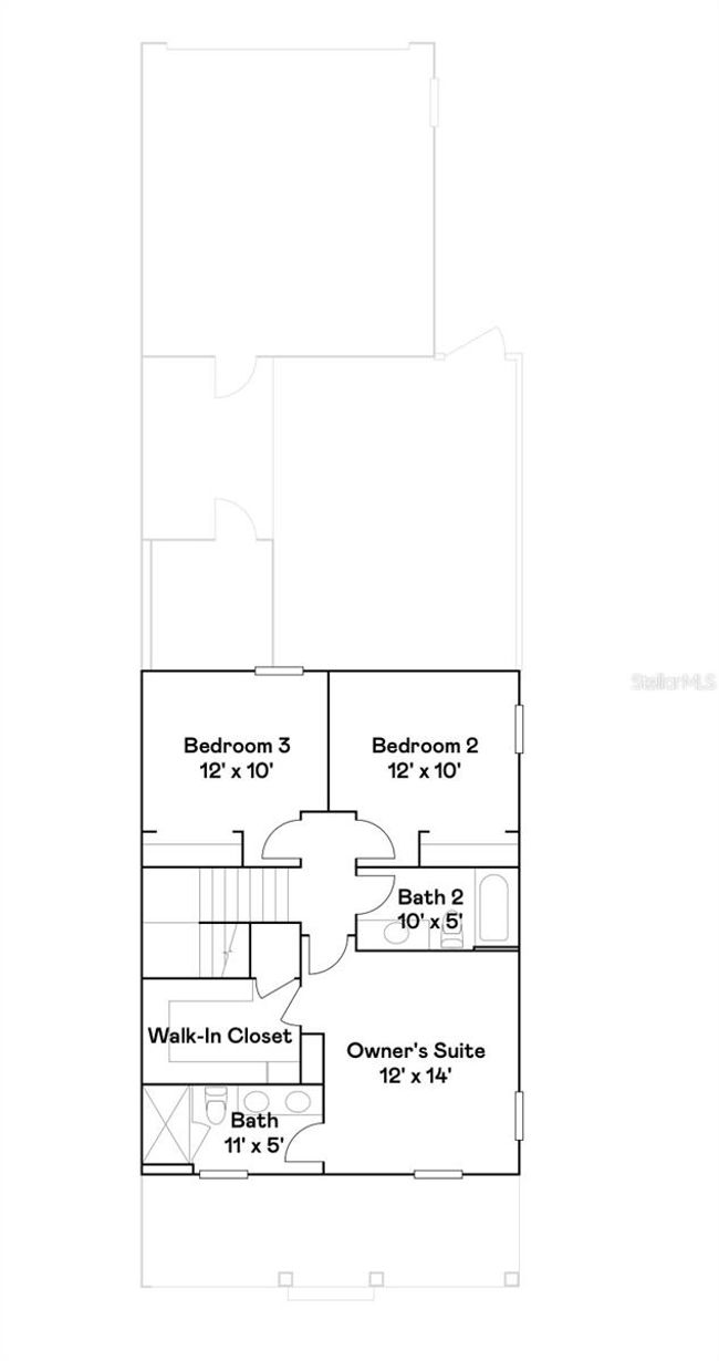 3080 Addison Blvd, Townhouse with 3 bedrooms, 3 bathrooms and null parking in Saint Cloud FL | Image 15