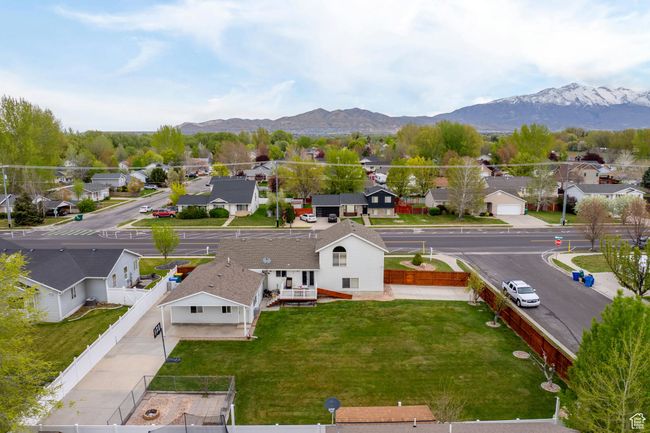 Drone / aerial view with a residential view and a mountain view | Image 56