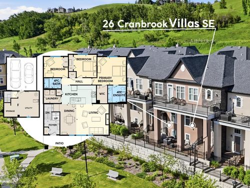 26 Cranbrook Villas Se, Calgary, AB, T3M1Z3 | Card Image