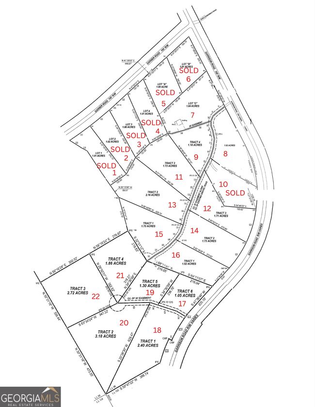 2.4 ACRES Wilkinson Rd, Home with 0 bedrooms, 0 bathrooms and null parking in Baldwin GA | Image 6
