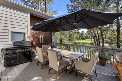 Deck, not only has great views, but also space for dining, lounging and cooking. | Image 3