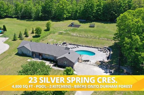 23 Silver Spring Cres, Uxbridge, ON, L9P0K7 | Card Image