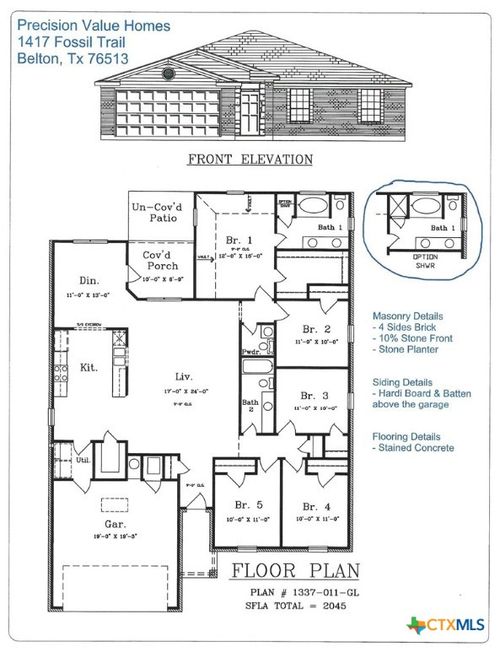 1417 Fossil Trl, Belton, TX, 76513-8564 | Card Image