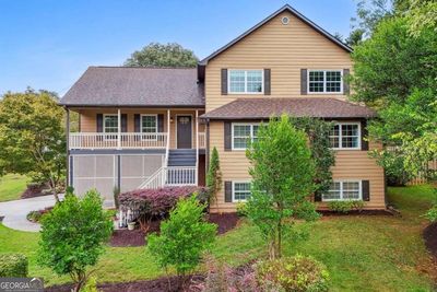 404 Wood Branch Street, House other with 5 bedrooms, 4 bathrooms and 2 parking in Woodstock GA | Image 2