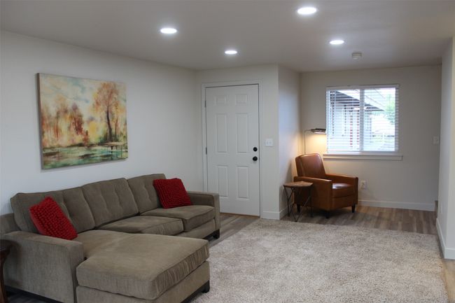 Living room featuring recessed lighting and wood finished floors | Image 4