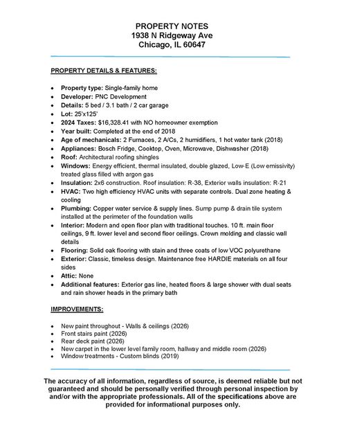 1938 N Ridgeway Ave, Chicago, IL, 60647-3638 | Card Image