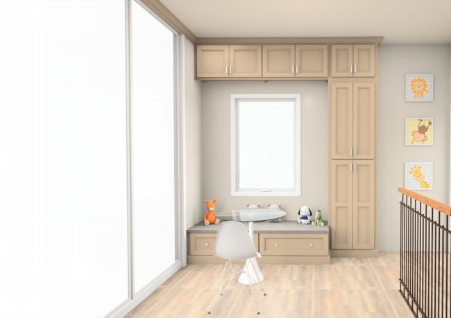 Inspiration photo for upstairs living area. This vision can be build by the builder for an additional fees. | Image 19