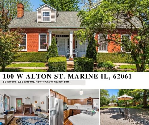 100 W Alton St, Marine, IL, 62061-1043 | Card Image