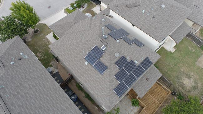 Aerial view of the rooftop solar panels | Image 38