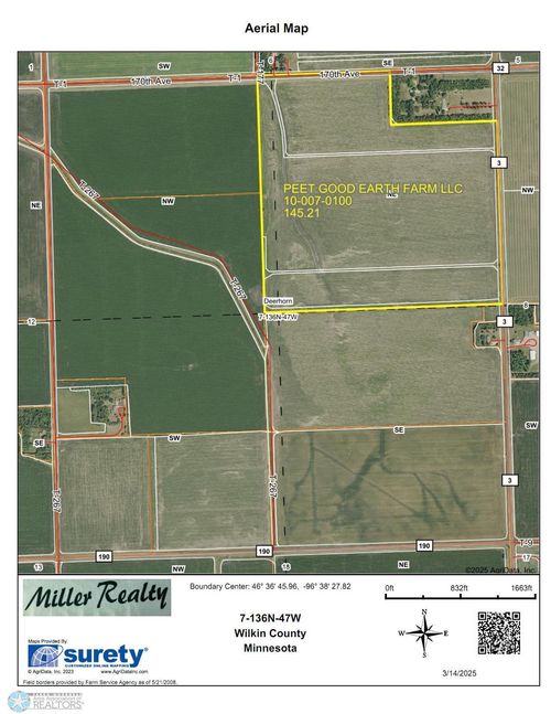 1115 170th Ave, Wolverton, MN, 56594-9523 | Card Image